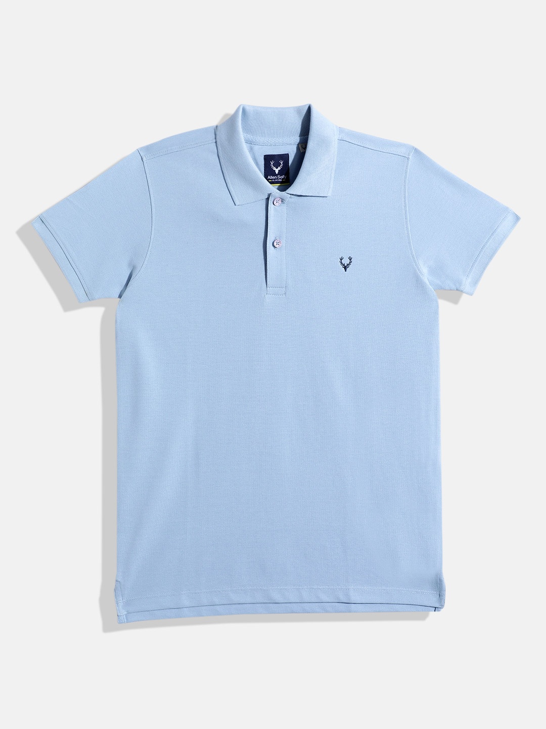 

Allen Solly Junior Boys Polo Collar Regular Fit T-Shirt, Blue