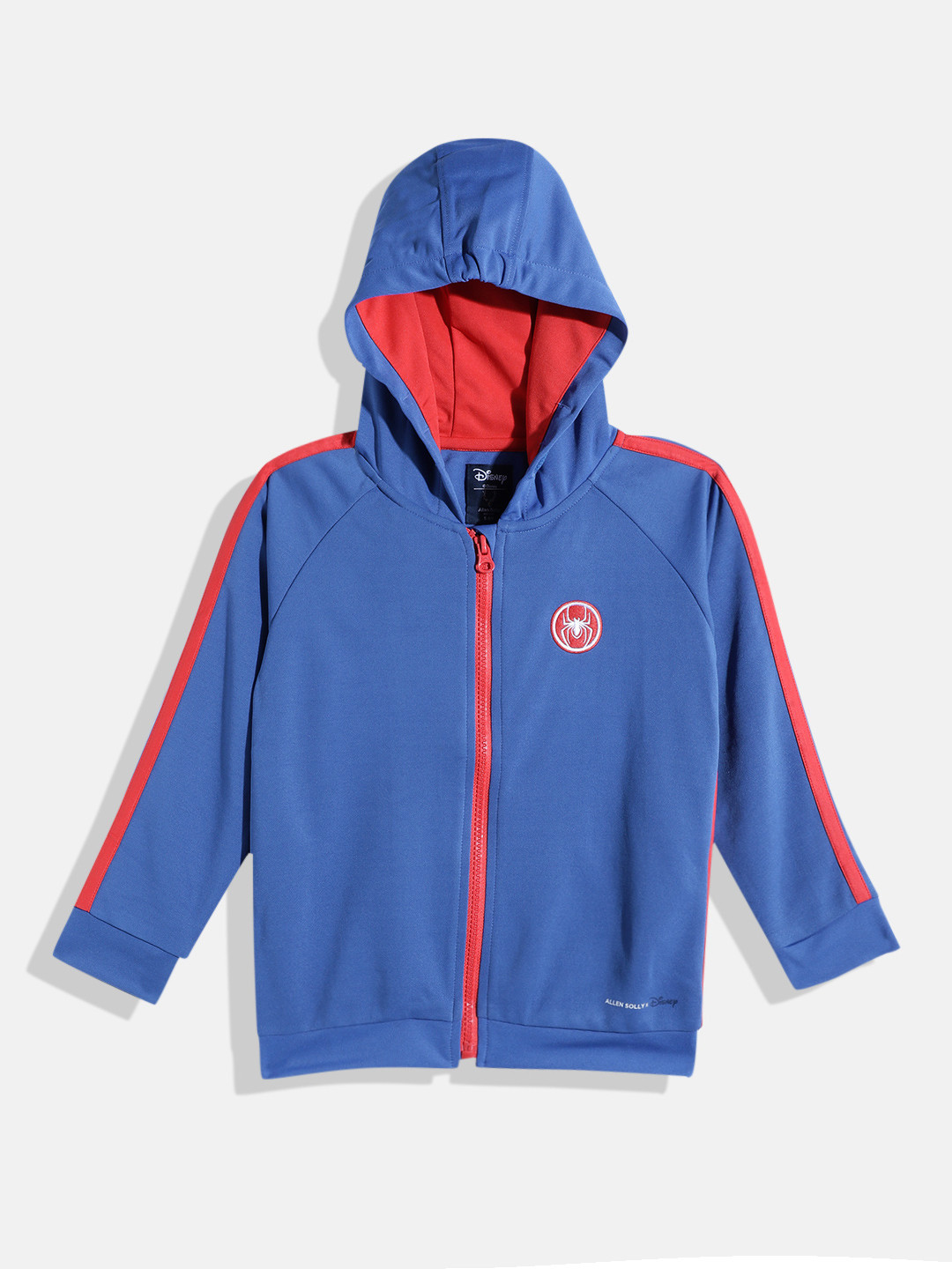 

Allen Solly Junior Boys Spider Man Printed Hooded Sweatshirt, Red