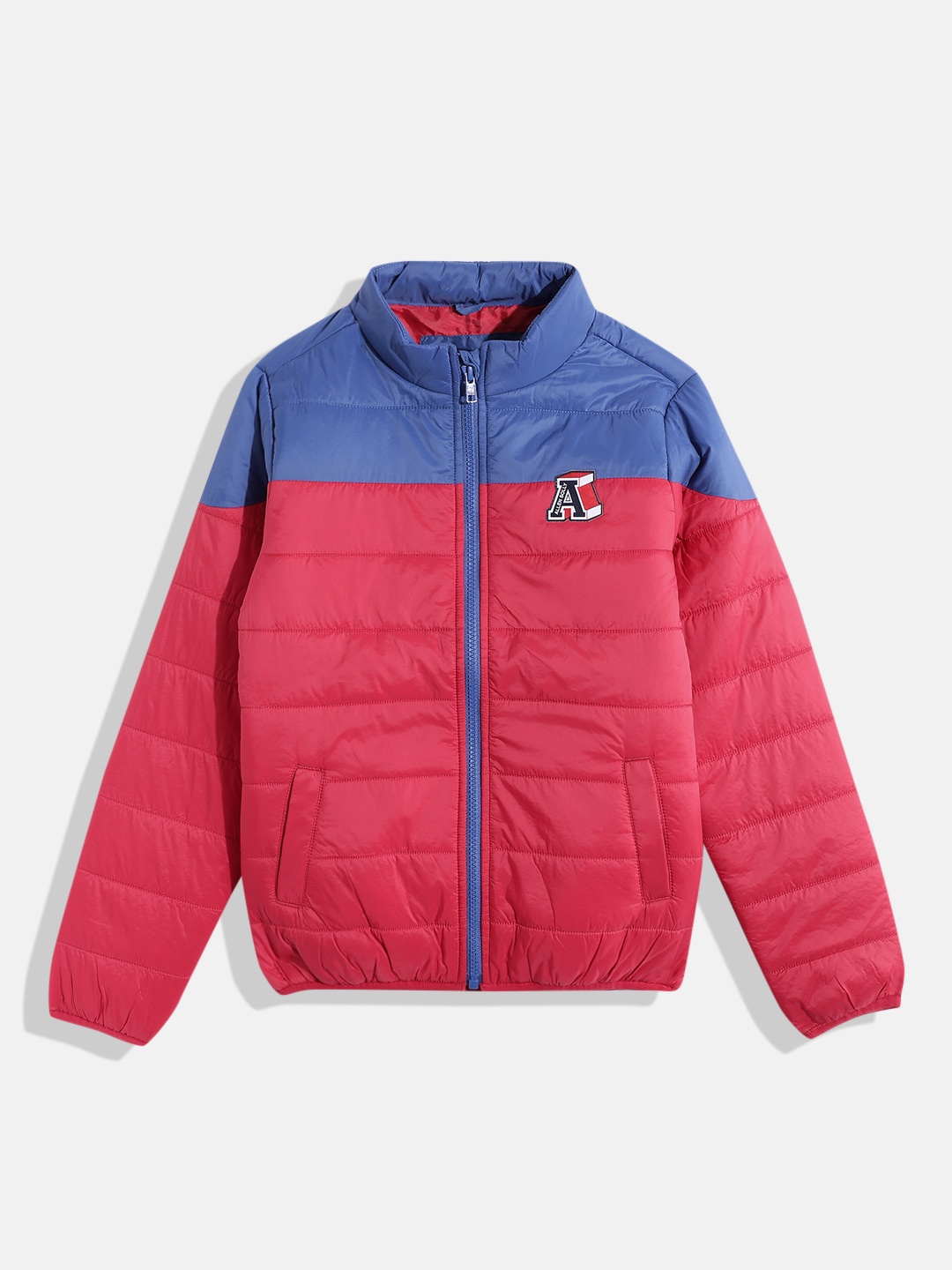 

Allen Solly Junior Boys Colourblocked Padded Jacket, Blue