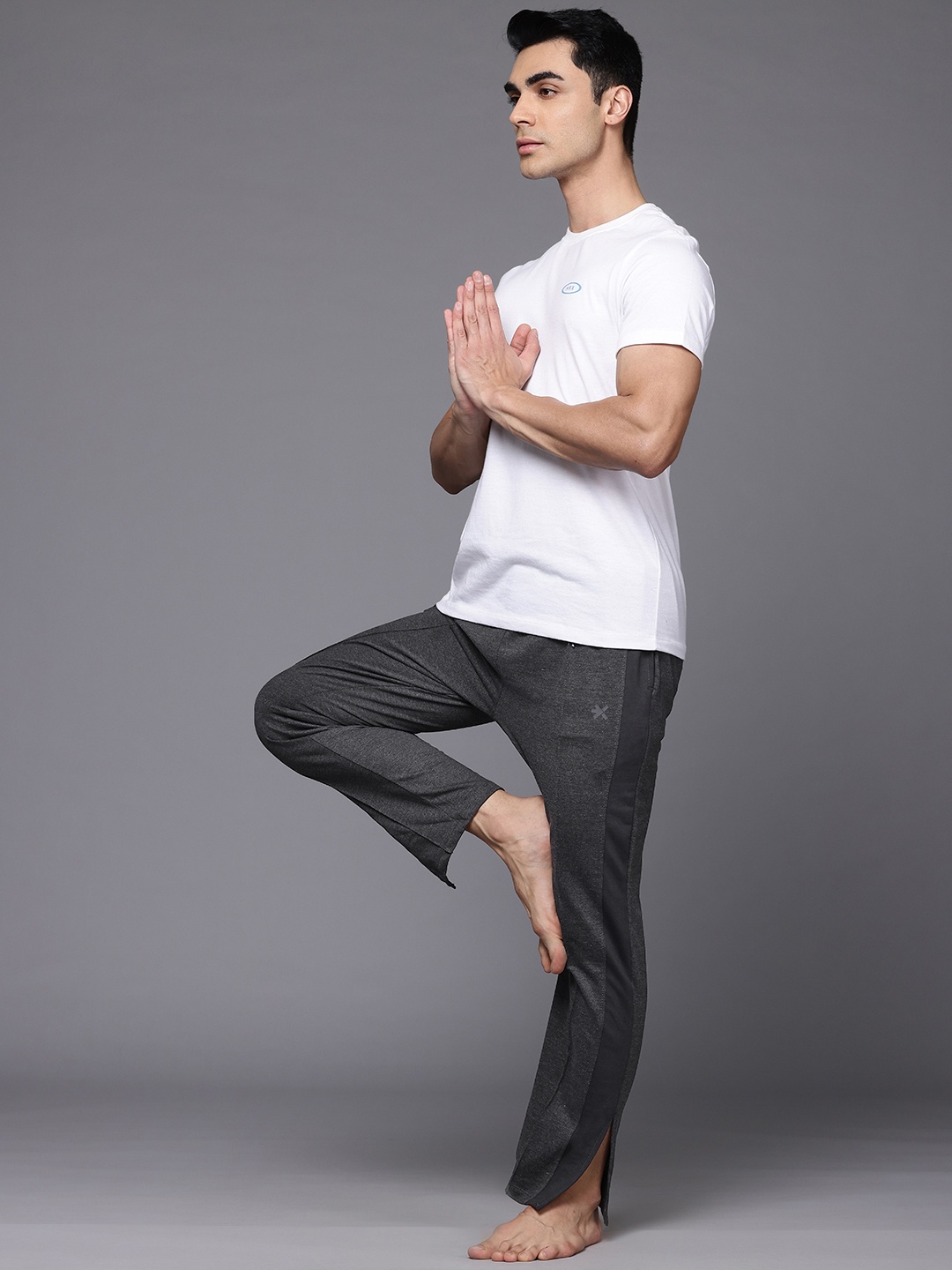 

HRX by Hrithik Roshan Men Yoga Track Pants, Charcoal