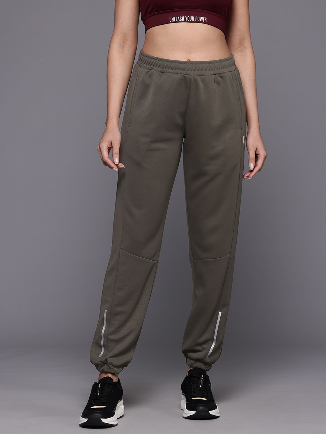 

HRX by Hrithik Roshan Women Rapid-Dry Training Joggers, Olive