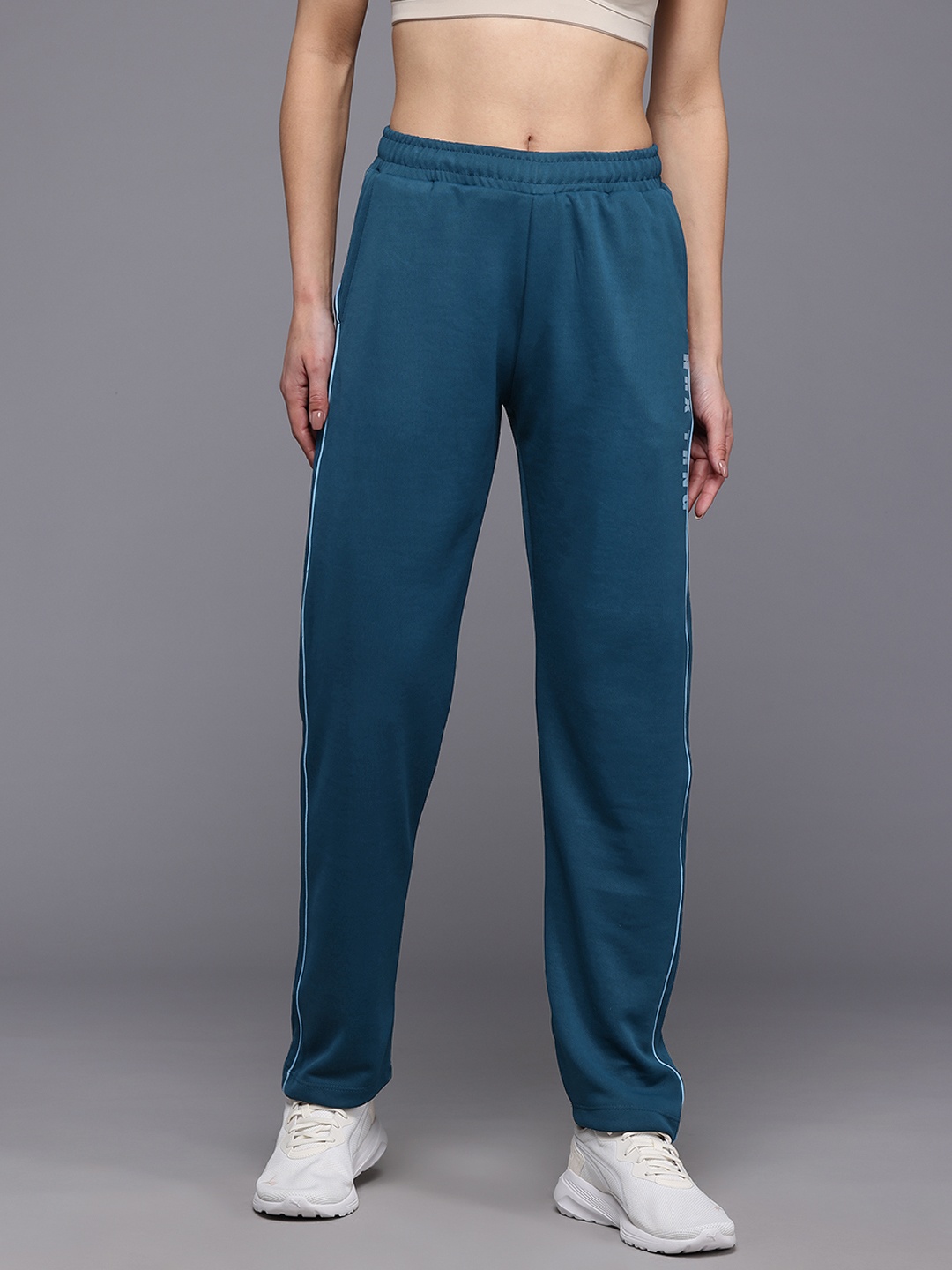 

HRX by Hrithik Roshan Women Rapid-Dry Training Track Pants, Teal