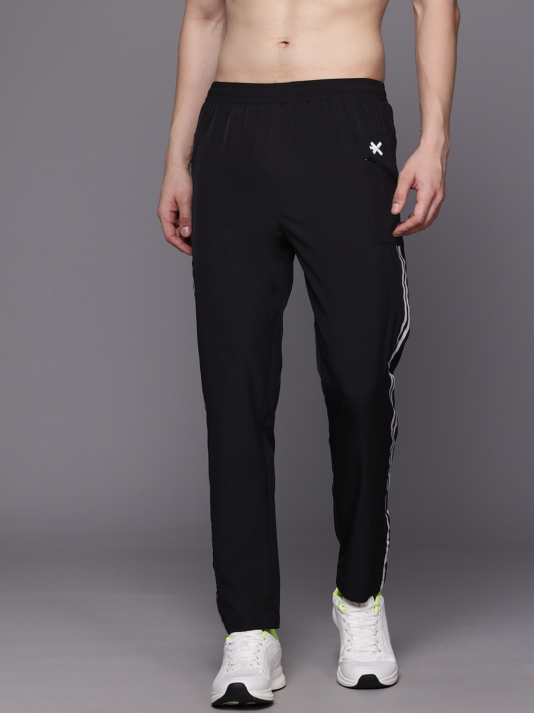 

HRX by Hrithik Roshan Men Training Track Pants, Black