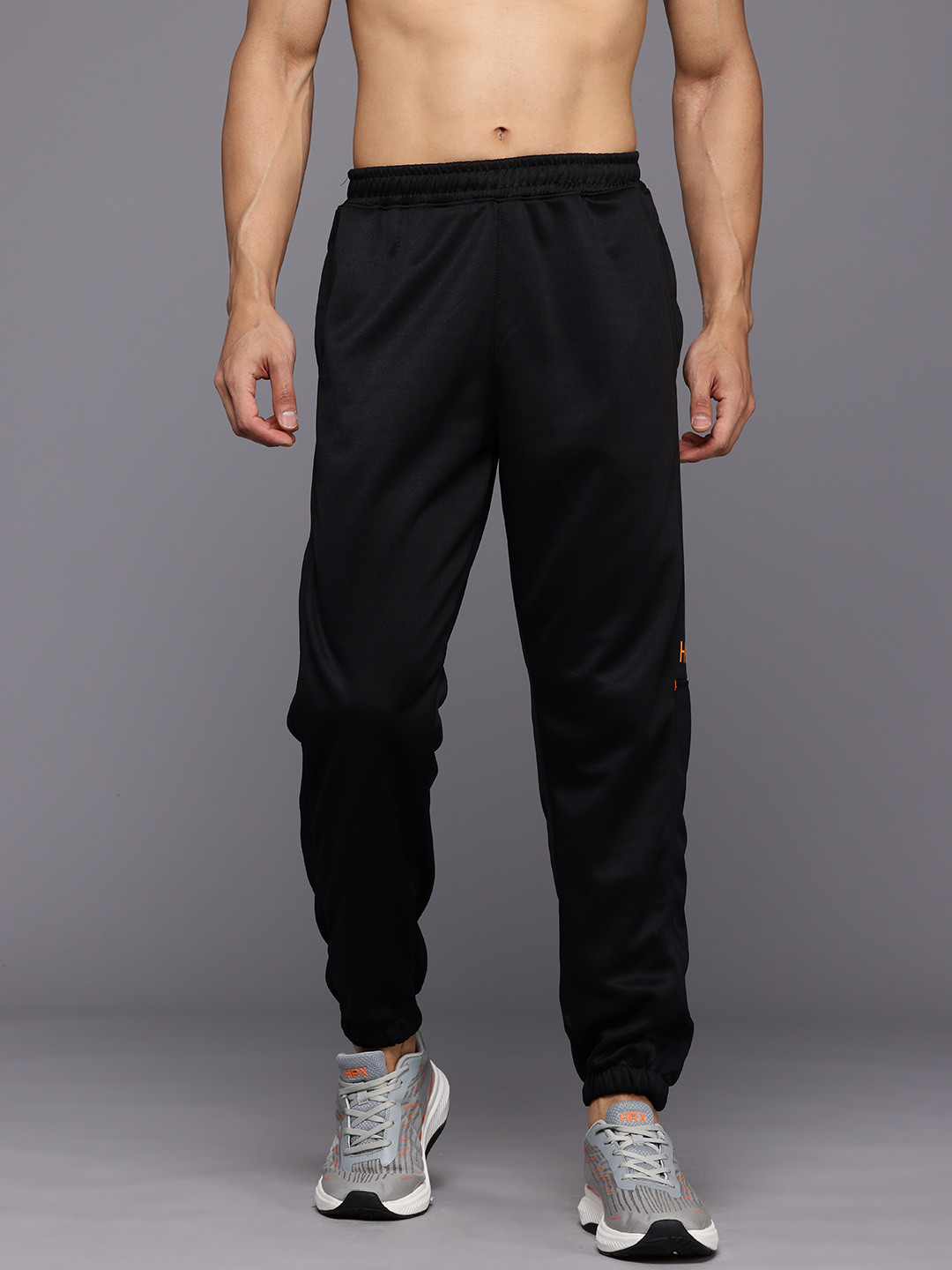 

HRX by Hrithik Roshan Men Rapid-Dry Training Joggers, Black