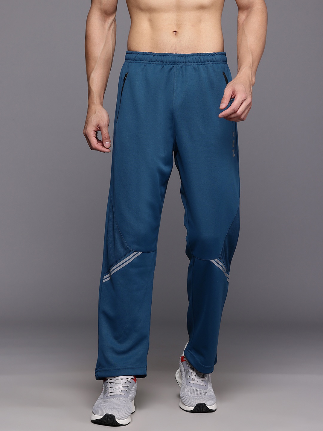 

HRX by Hrithik Roshan Men Rapid-Dry Training Track Pants, Teal