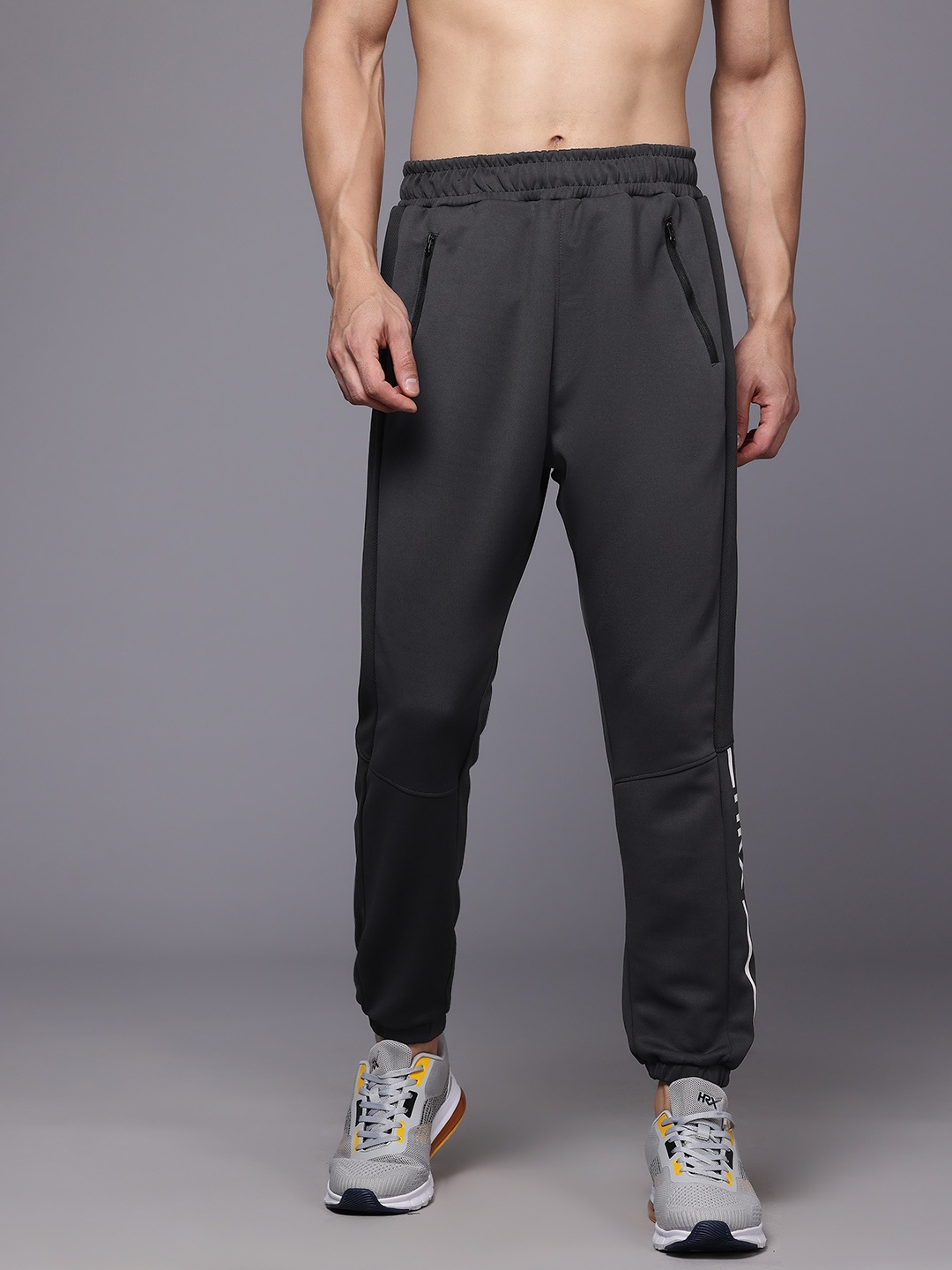 

HRX by Hrithik Roshan Men Training Track pants, Charcoal