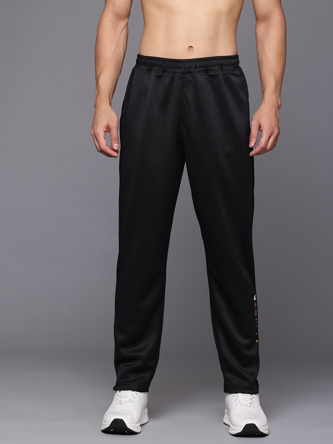 

HRX by Hrithik Roshan Men Rapid-Dry Training Track pants, Black