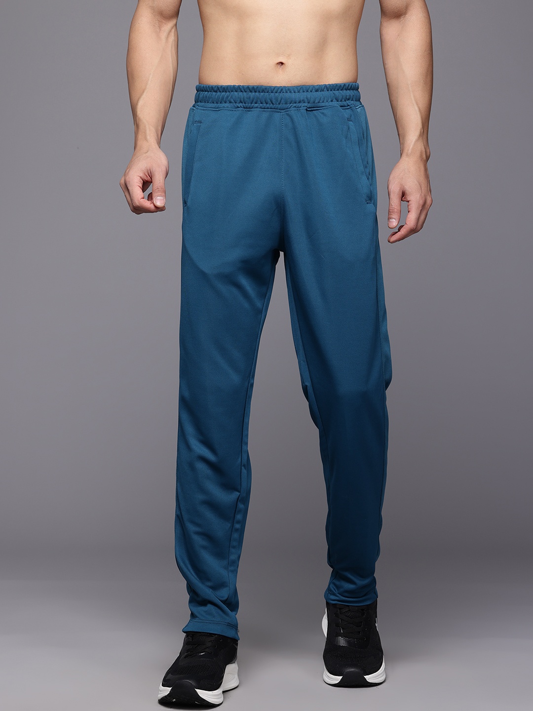

HRX by Hrithik Roshan Men Rapid Dry Training Track Pants, Blue
