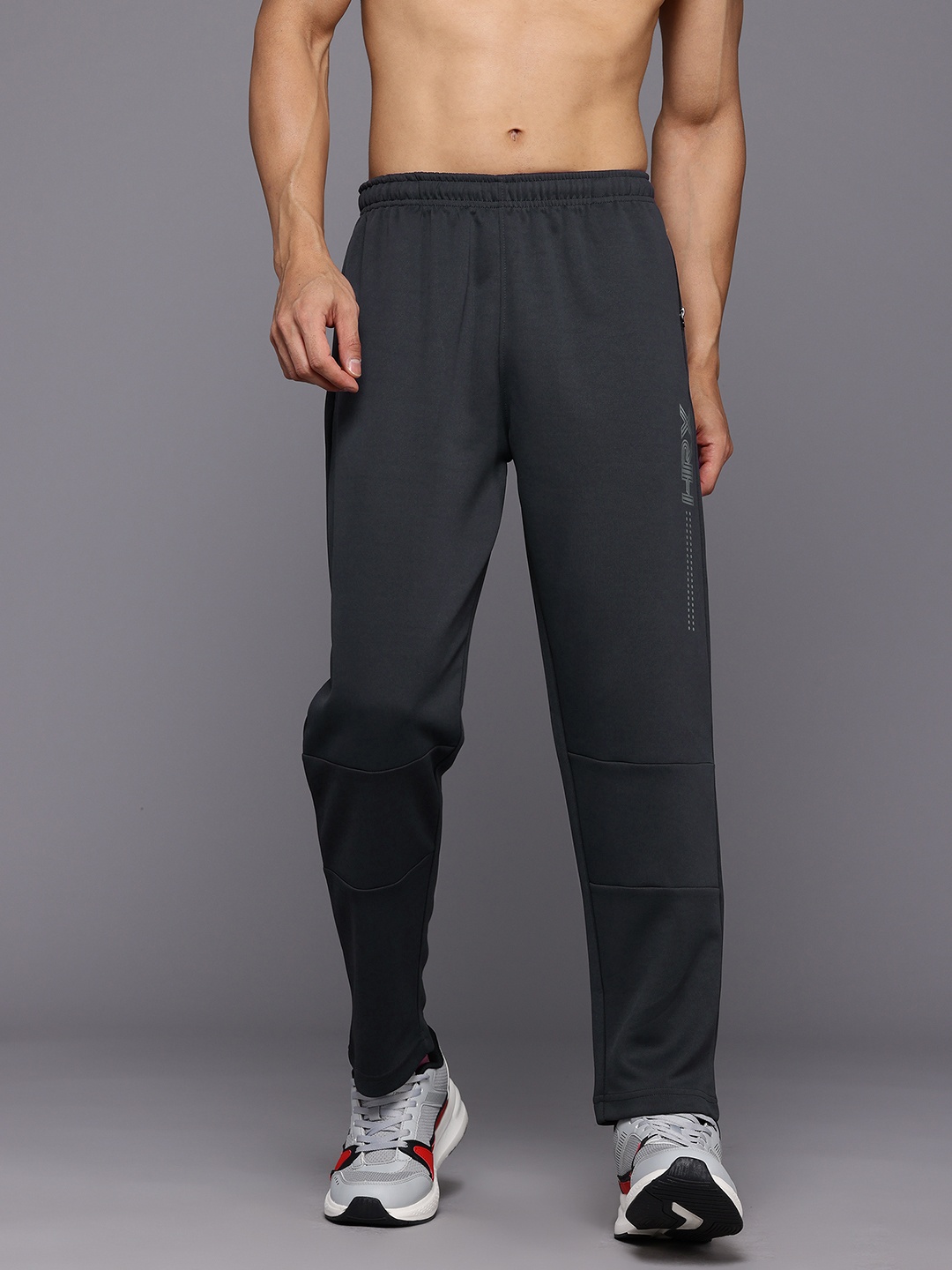 

HRX by Hrithik Roshan Men Rapid-Dry Training Track Pants, Charcoal