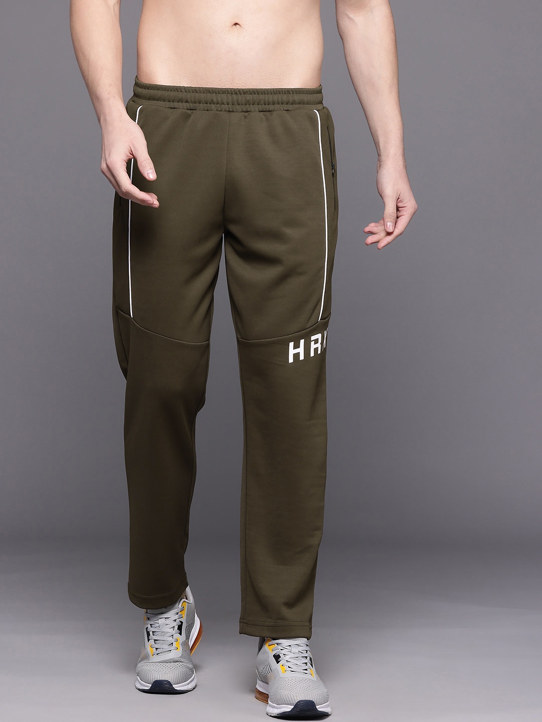 

HRX by Hrithik Roshan Men Rapid-Dry Training Track Pant, Olive