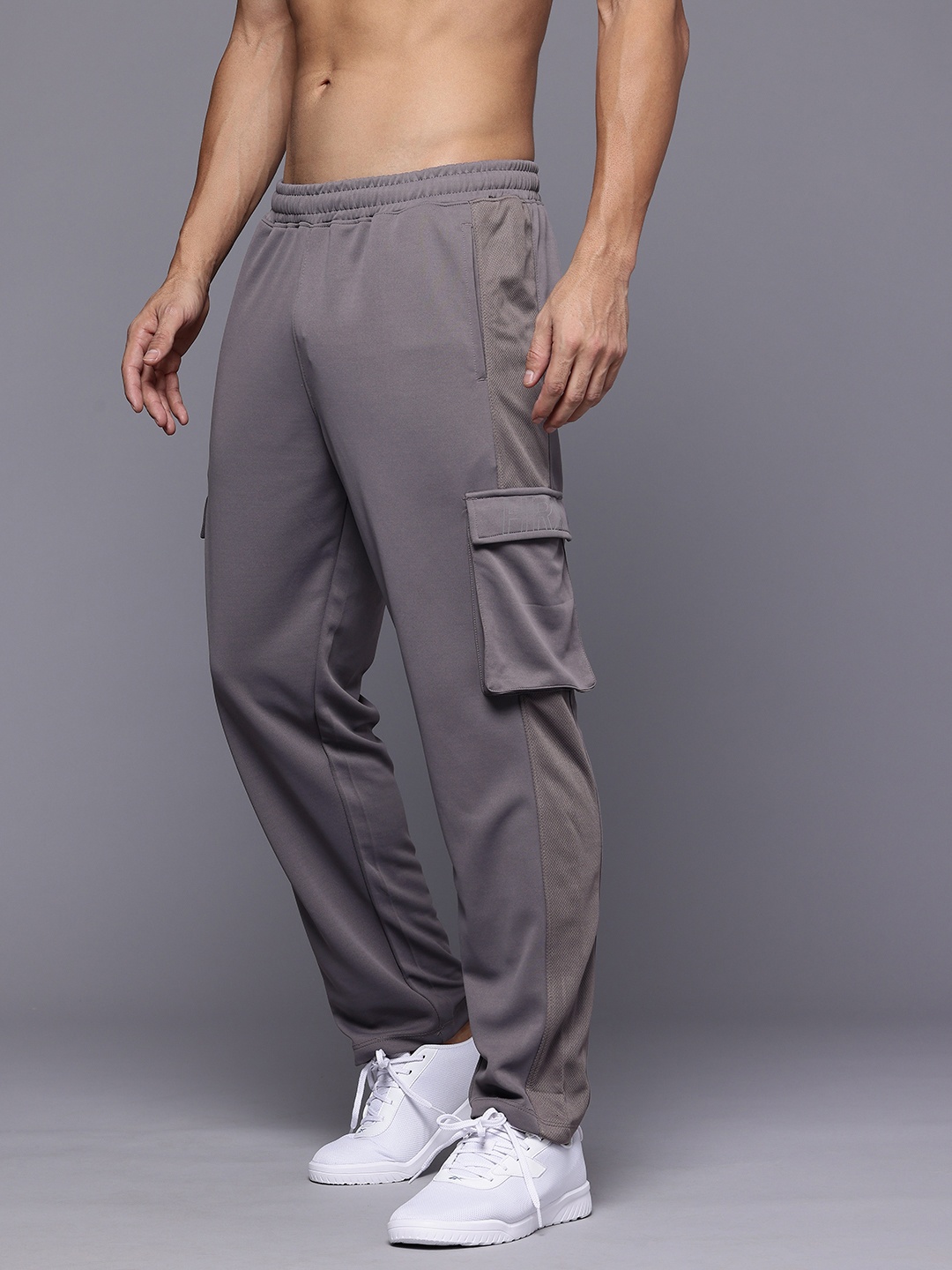 

HRX by Hrithik Roshan Men Rapid Dry Training Track pants, Grey