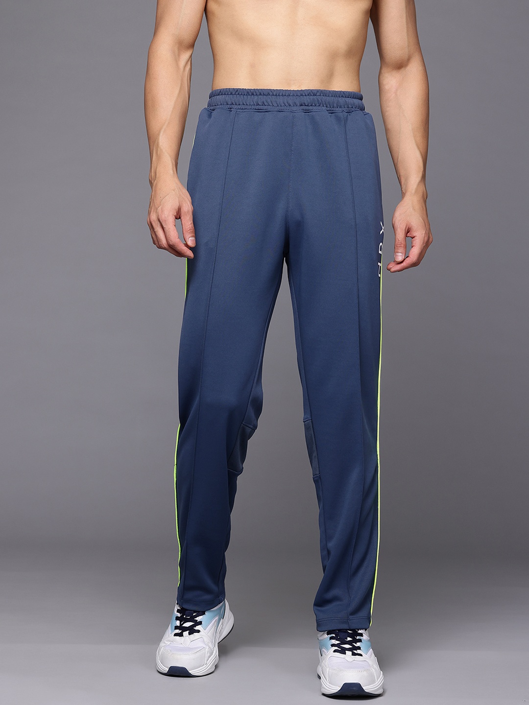 

HRX by Hrithik Roshan Men Rapid-Dry Training Track pants, Blue