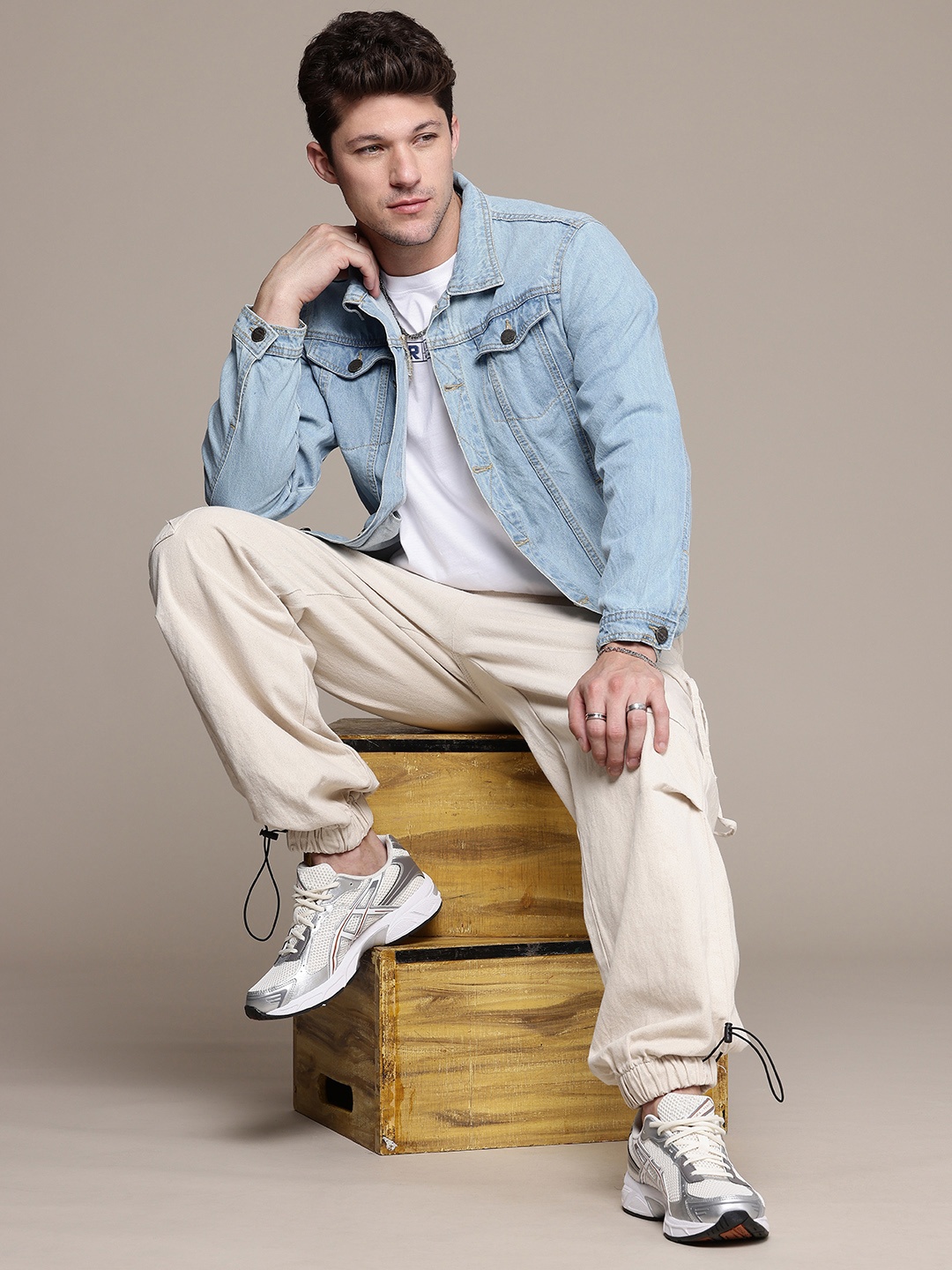 

The Roadster Life Co. Pure Cotton Denim Jacket, Blue