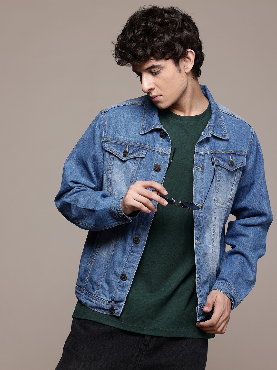 

The Roadster Lifestyle Co. Denim Jacket, Blue