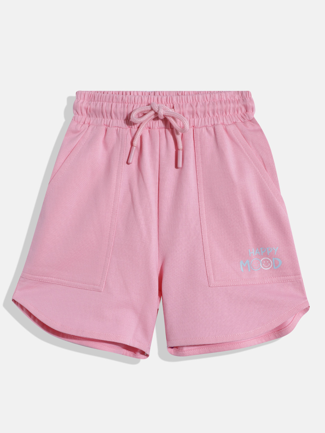 

makemyfab Girls Cotton Shorts, Pink