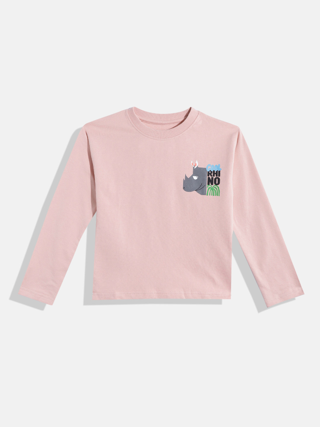

makemyfab Boys Conversational Printed T-shirt, Peach