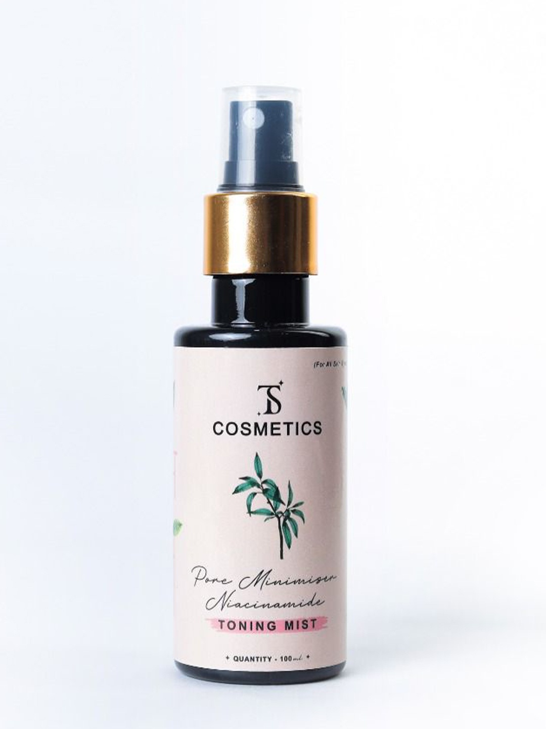 

TS COSMETICS Pore Minimiser Niacinamide Toning Mist -100ml, Transparent