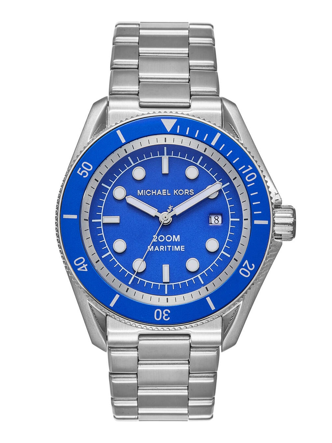 

Michael Kors Men Maritime Bracelet Style Analogue Watch MK9160I, Blue