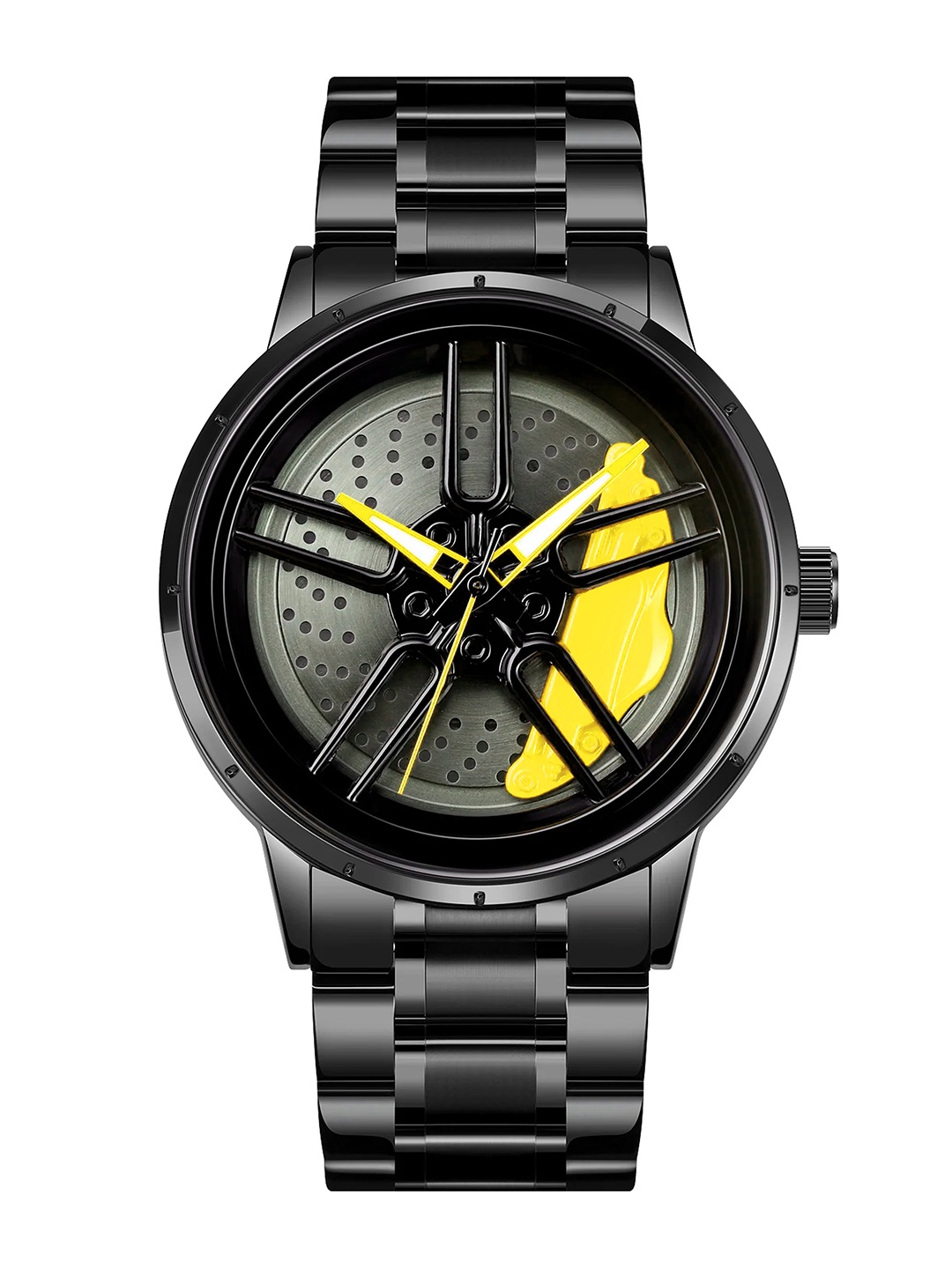 

Imperious- The Royal Way Men Dial & Stainless Steel Straps Analogue Watch, Yellow