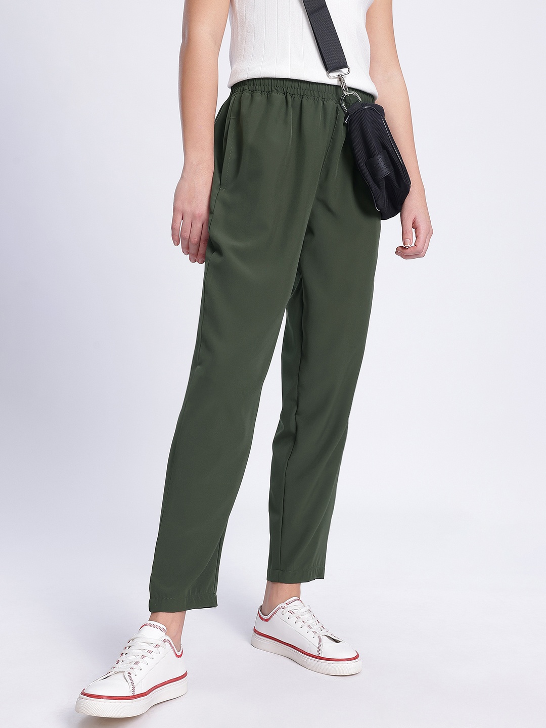 

DressBerry Command the Streets Track Pants, Olive