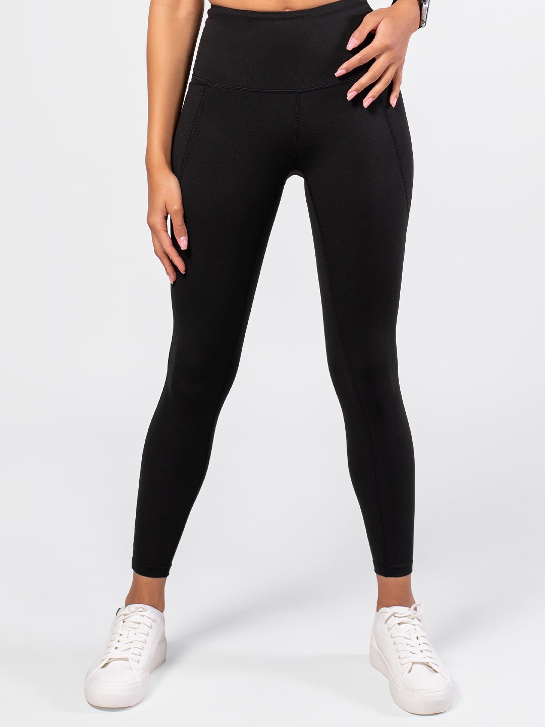 

Flexnest High Waist Gym Tights, Black