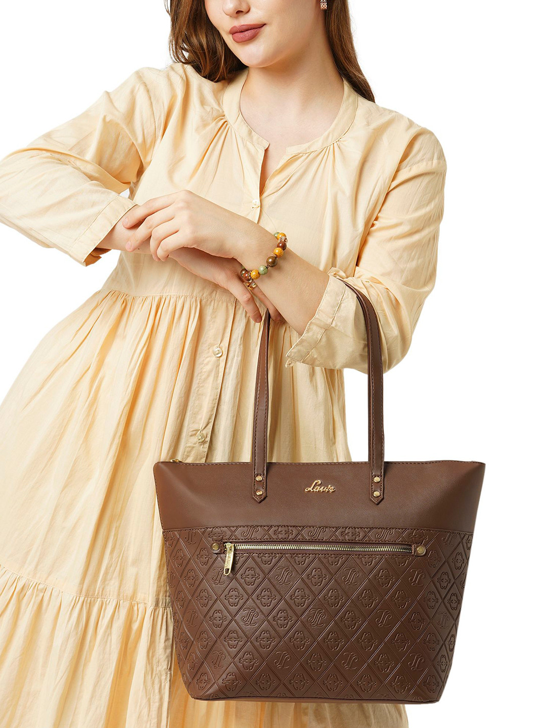 

Lavie Structured Tote Bag, Brown
