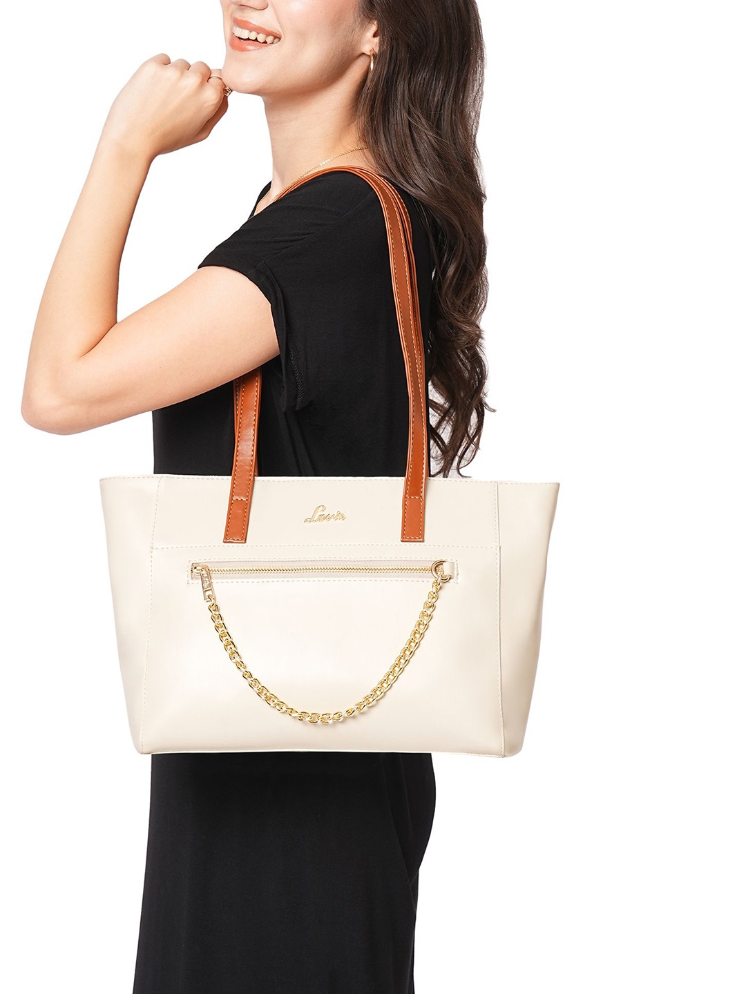 

Lavie Swagger Tote Bag, White