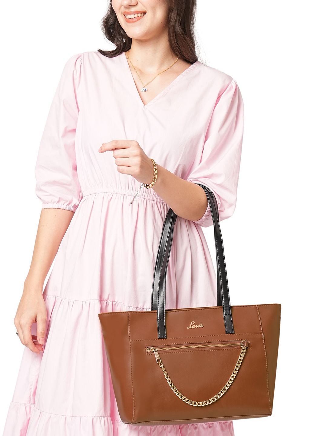 

Lavie Shopper Tote Bag, Tan