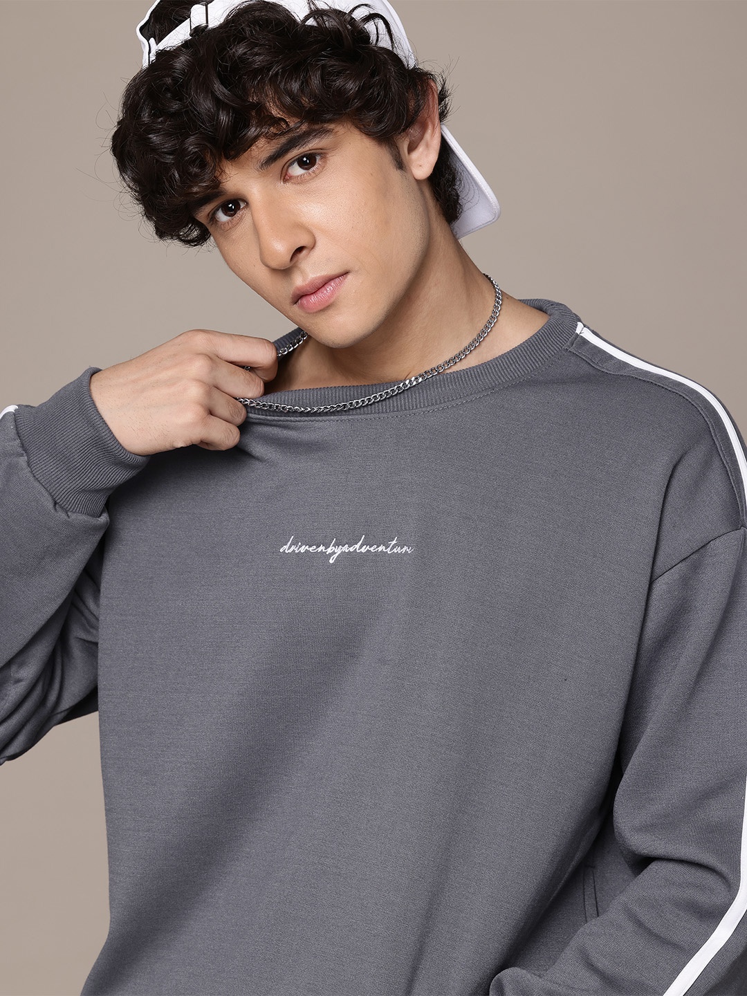 

The Roadster Lifestyle Co. Relaxed Fit Sweatshirt, Grey