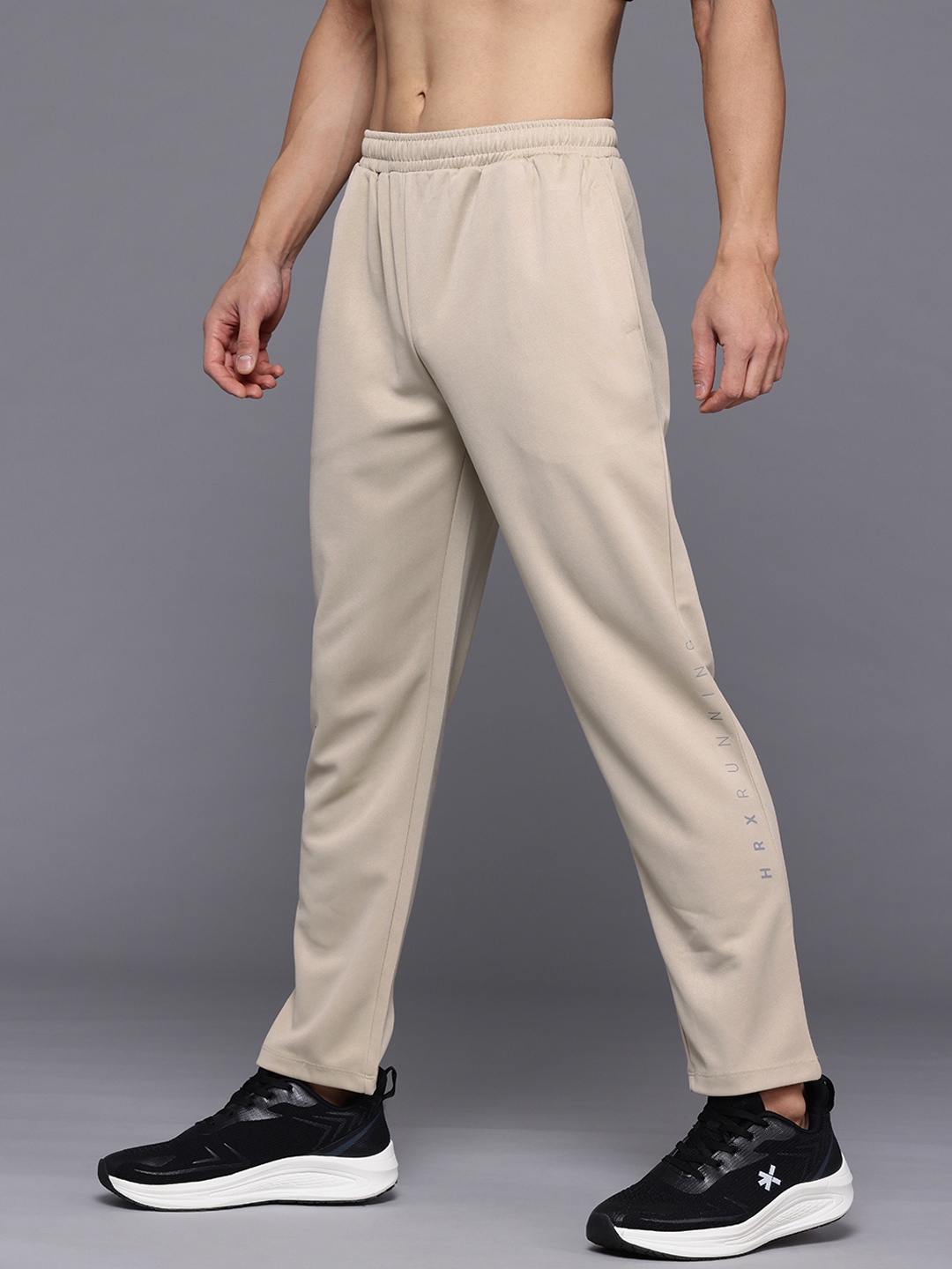 

HRX by Hrithik Roshan Men Rapid Dry Running Track pants, Beige