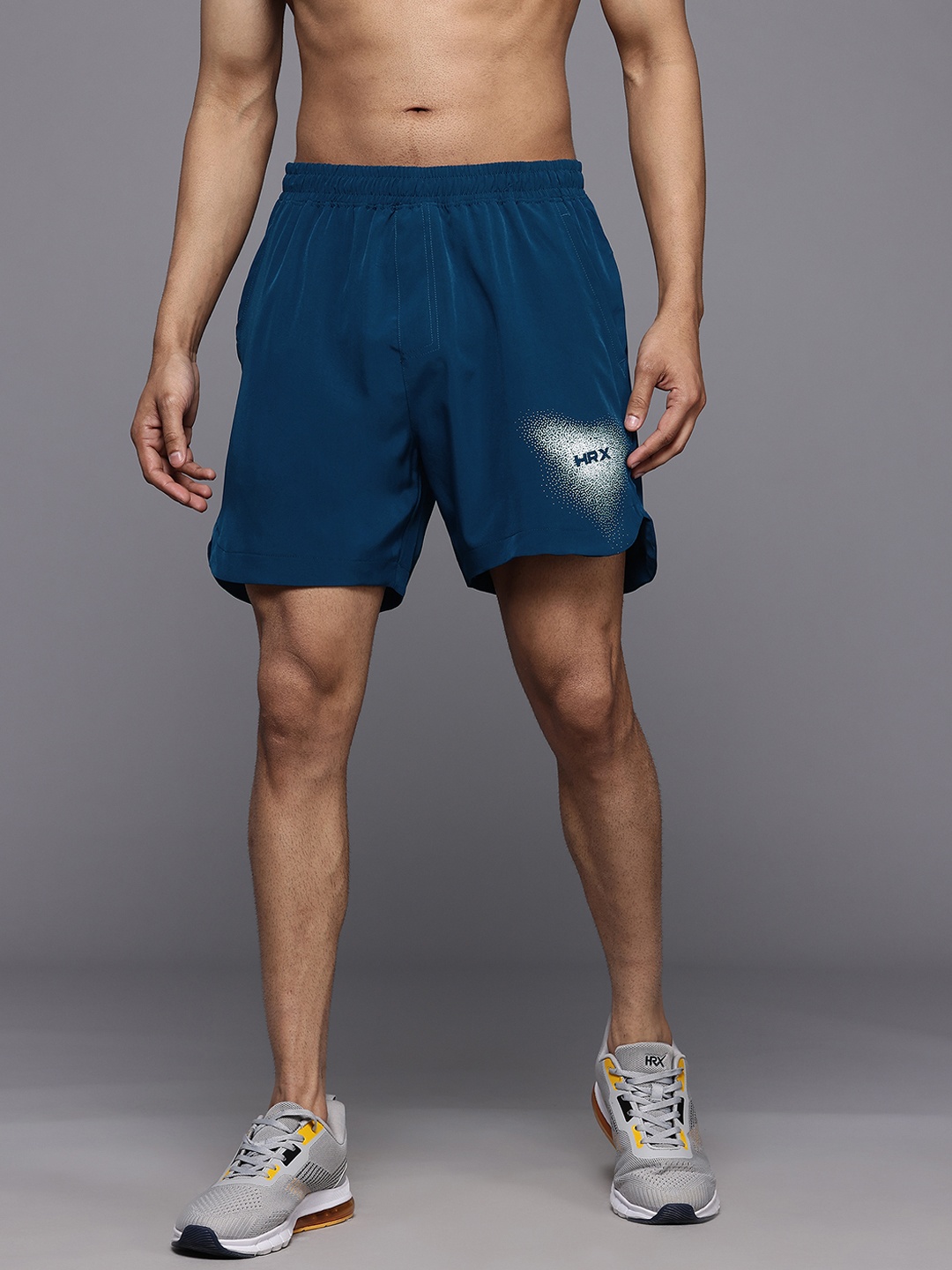 

HRX by Hrithik Roshan Men Running Shorts, Teal