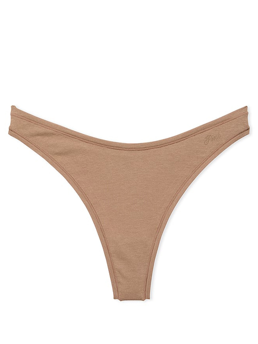 

Victoria's Secret PINK Low Rise Thongs Briefs, Brown