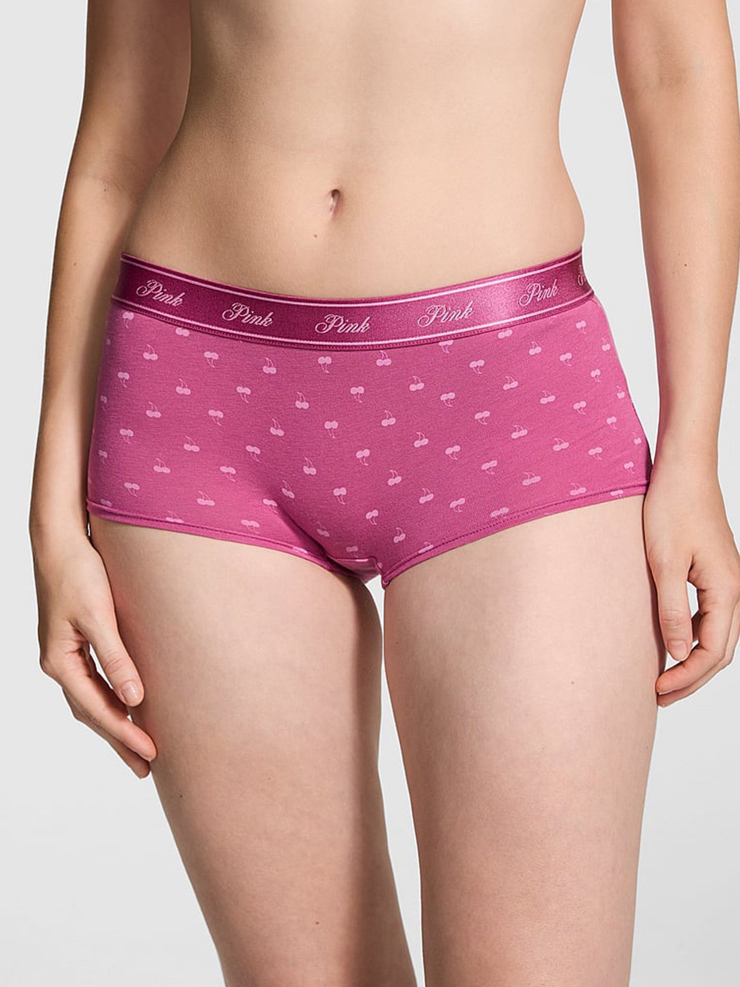 

Victoria's Secret PINK Printed Low Rise Boy Short Briefs-112458346DAA