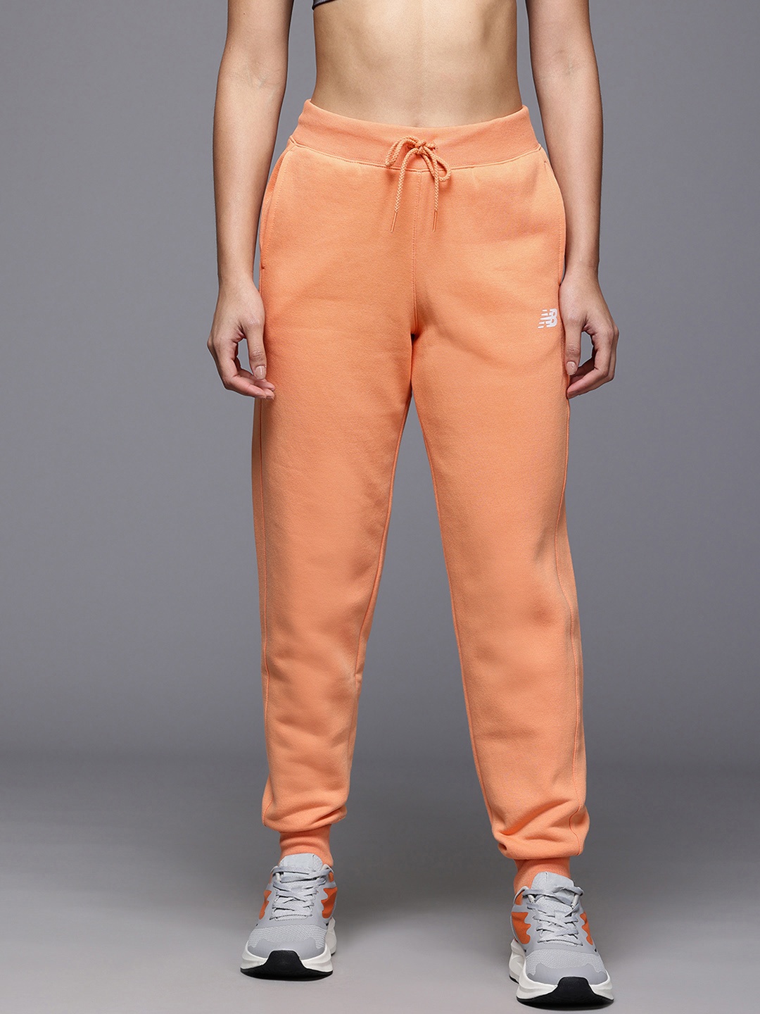 

New Balance Women Sport Fleece Joggers, Orange