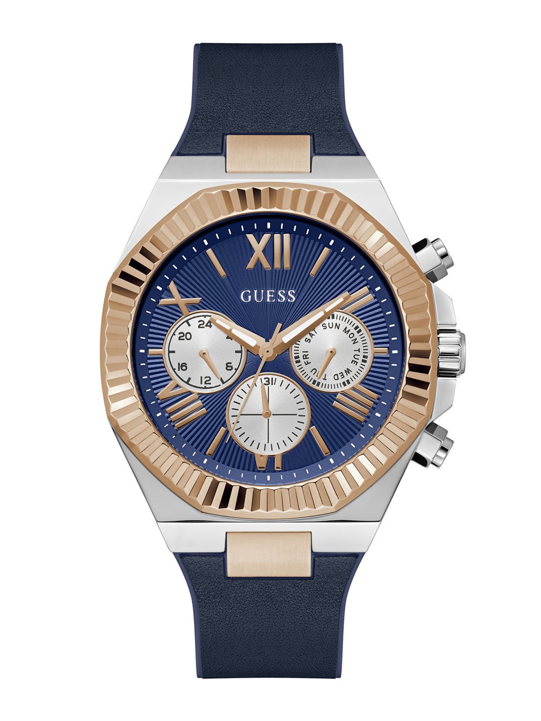 

GUESS Men Dial & Straps Analogue Watch GW0791G2, Blue
