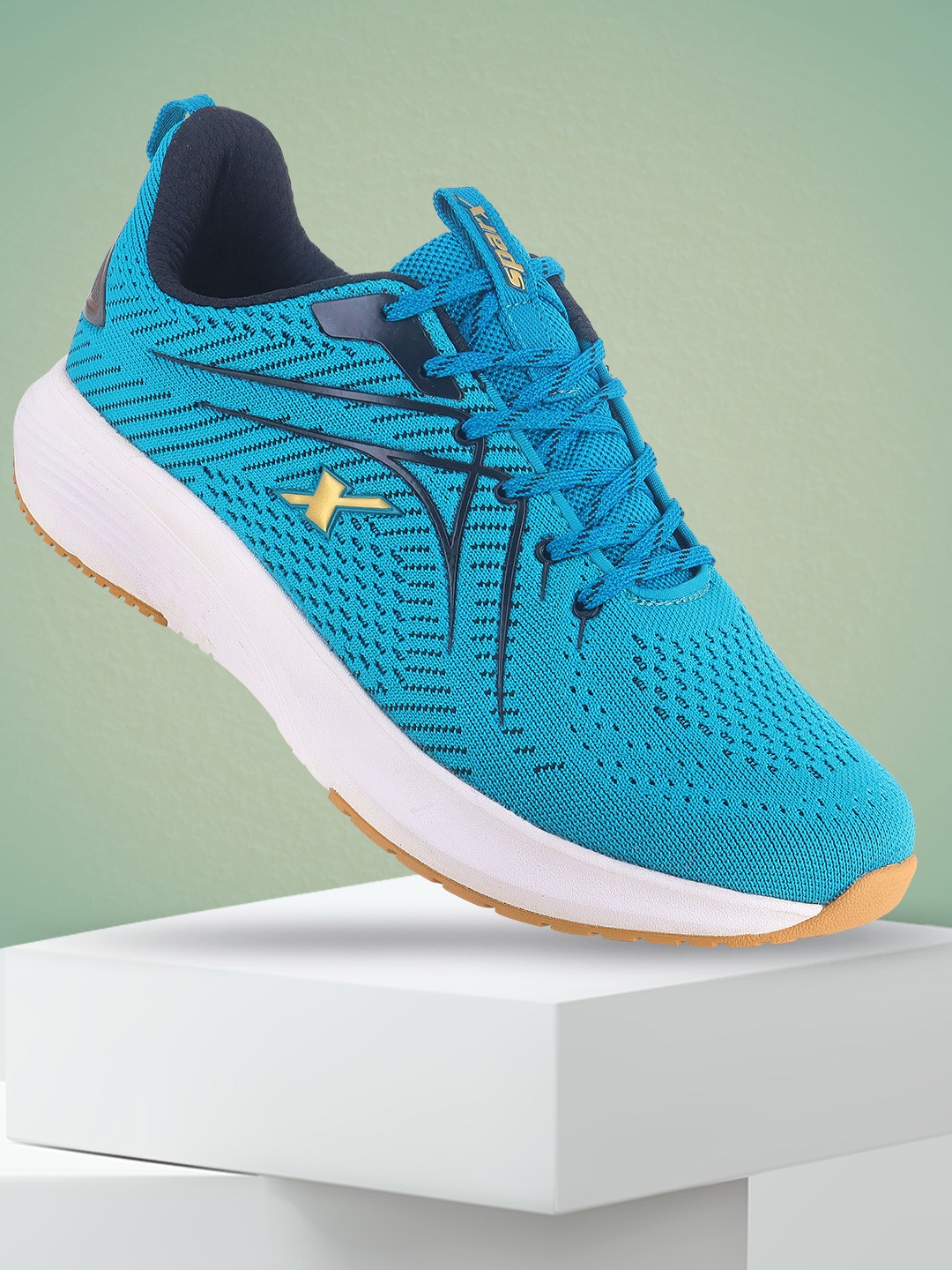 

Sparx Men Mesh Lace-Ups Running Shoes, Sea green