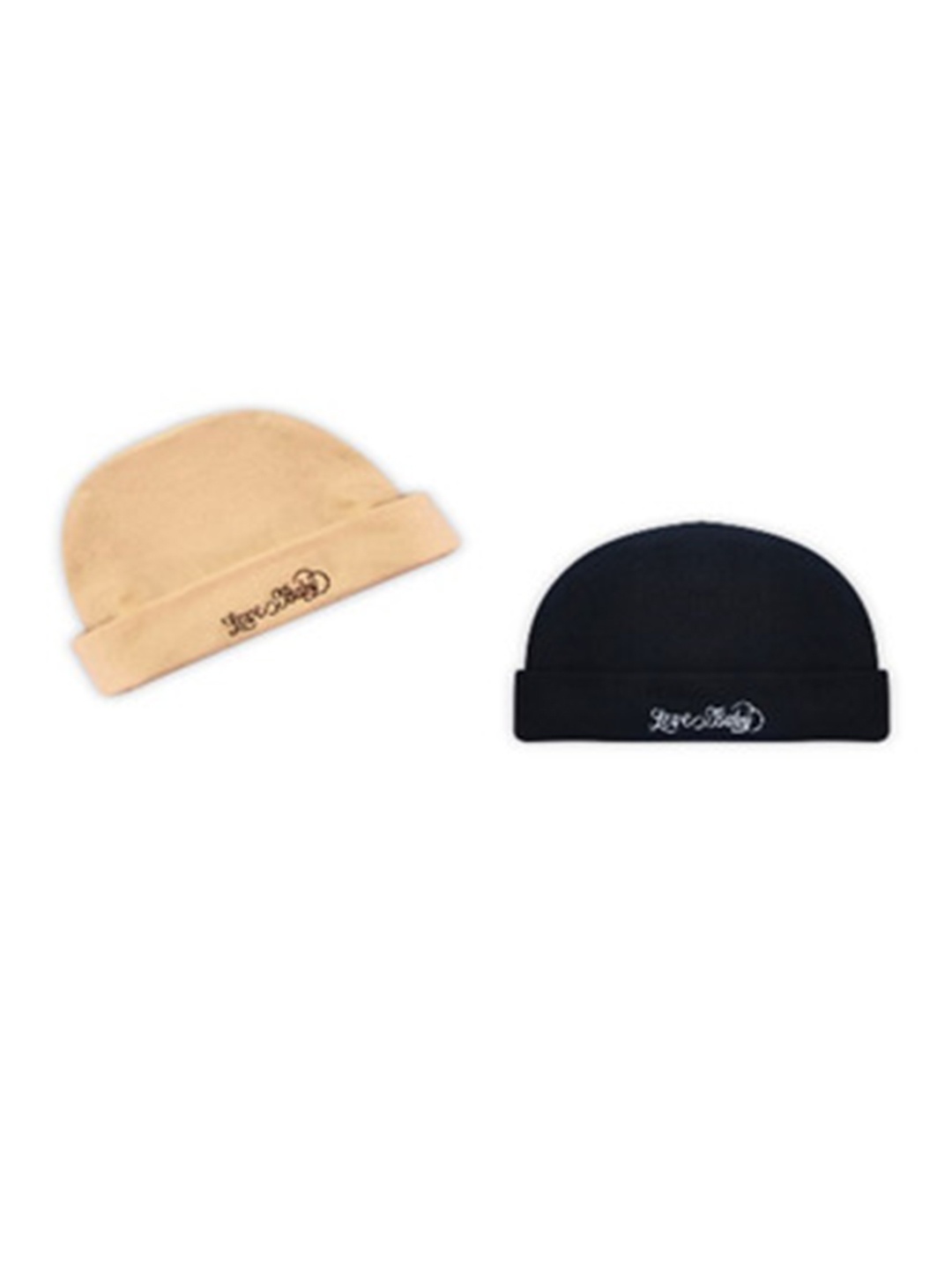 

BAESD Pack Of 2 Unisex Kids Beanie Cap, Black