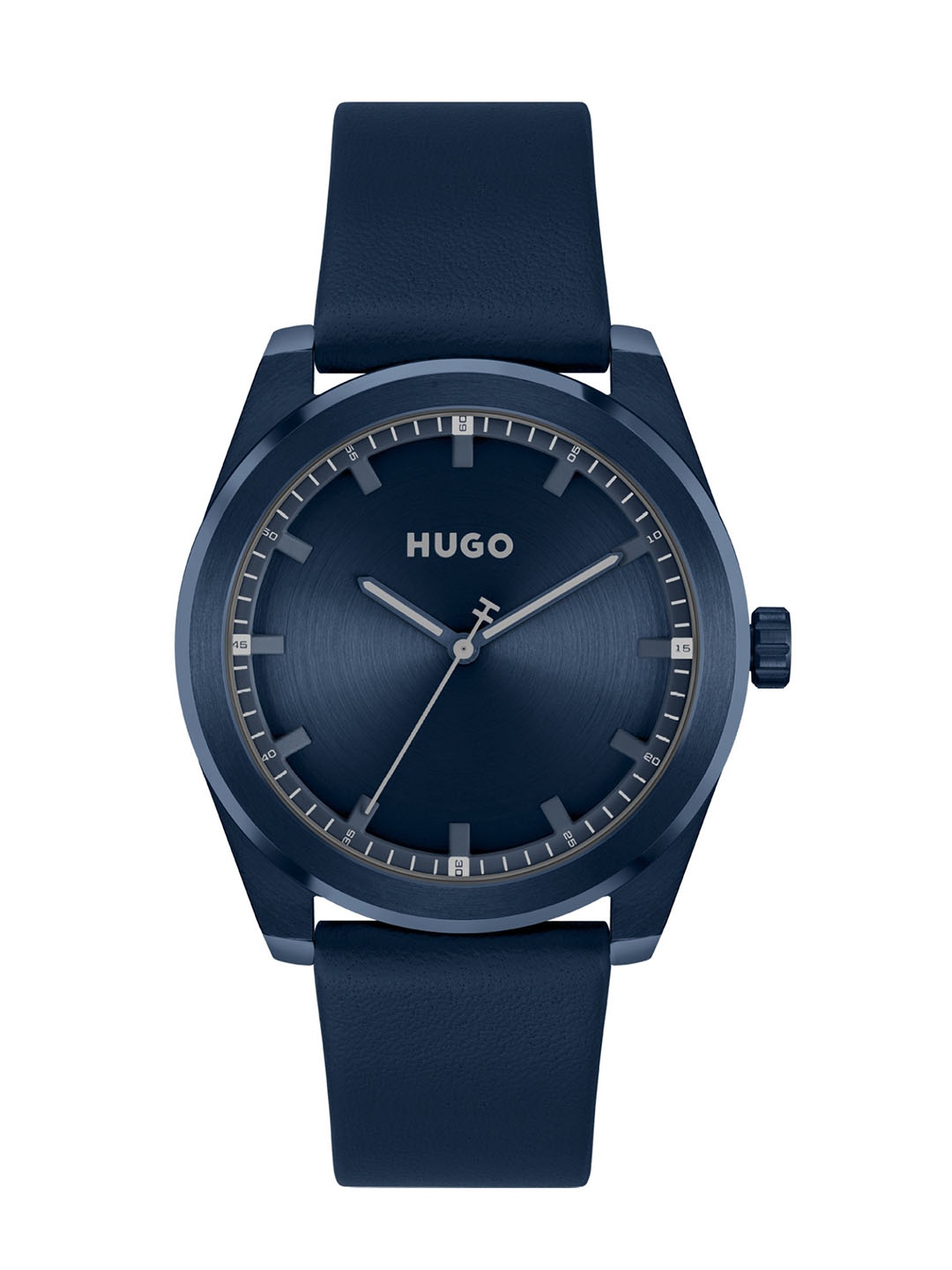 

BOSS Men #Bright Leather Analogue Watch 1530352, Blue