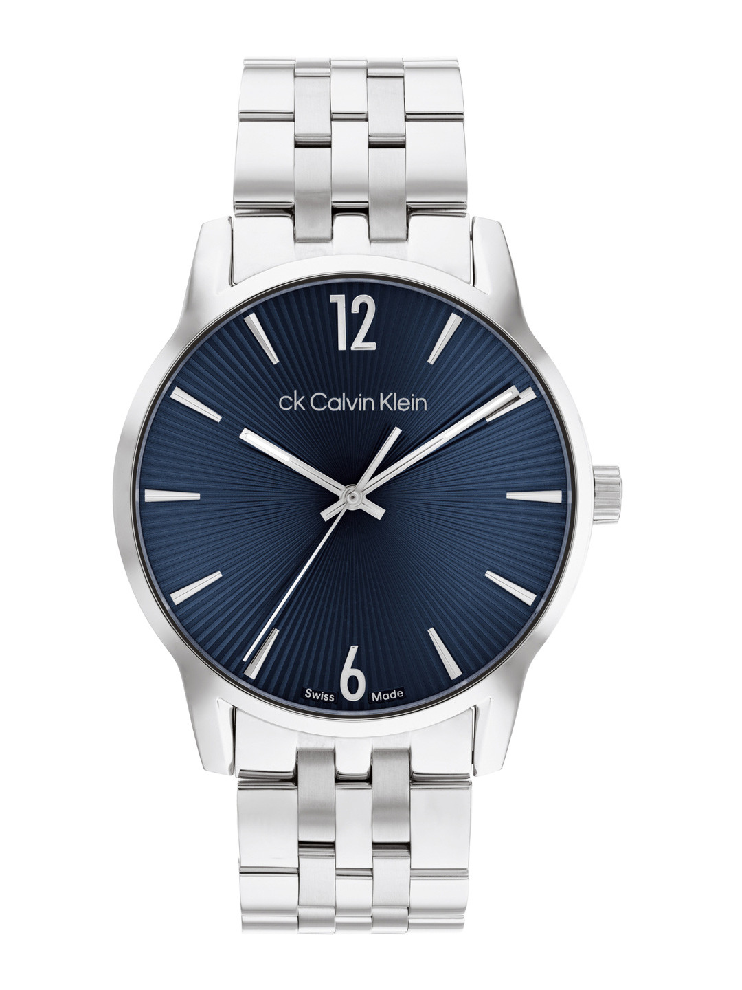 

Calvin Klein Men Swiss Dressed Analogue Watch 25000051, Navy blue