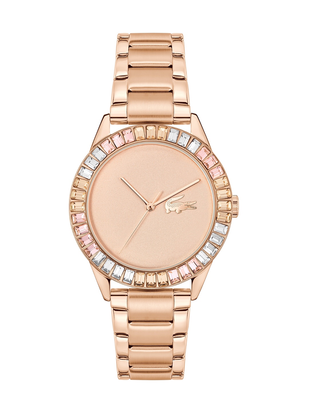 

Lacoste Women Ladycroc Bracelet Style Analogue Watch 2001412, Rose gold