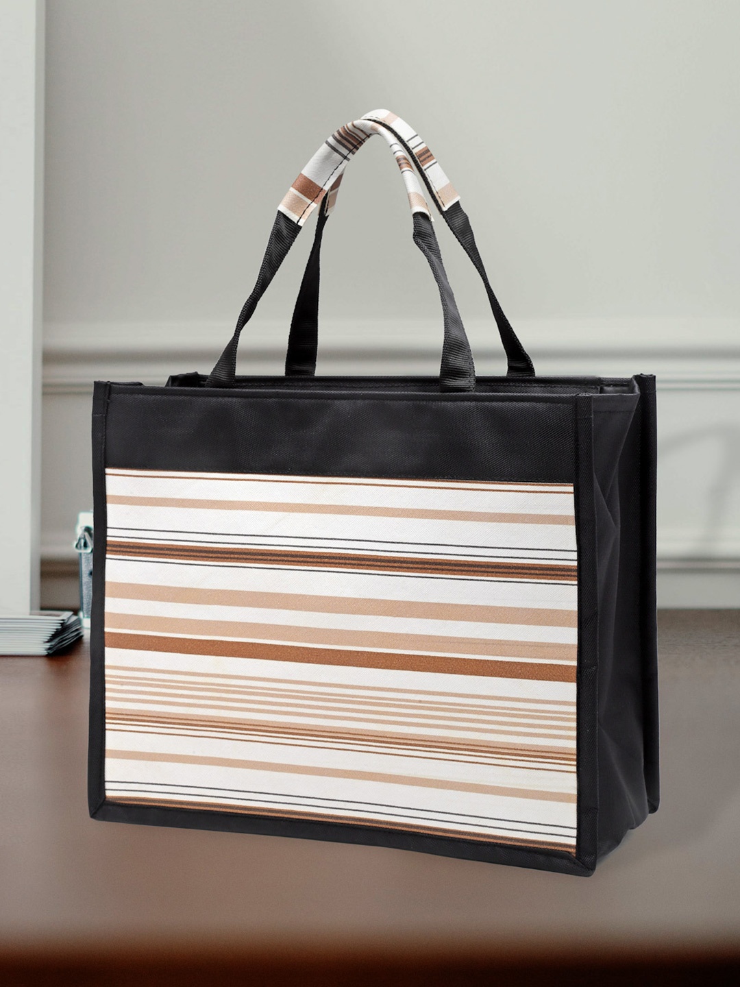 

ENSAC Structured Handheld Bag, Beige