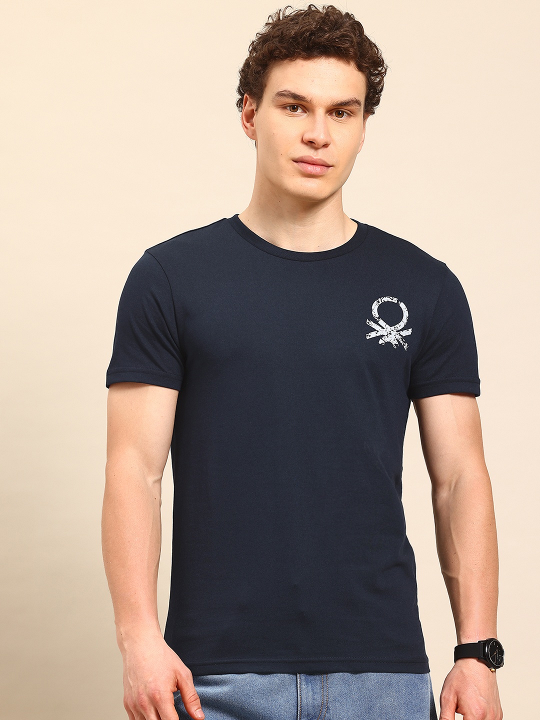

United Colors of Benetton Nautical T-shirt, Navy blue