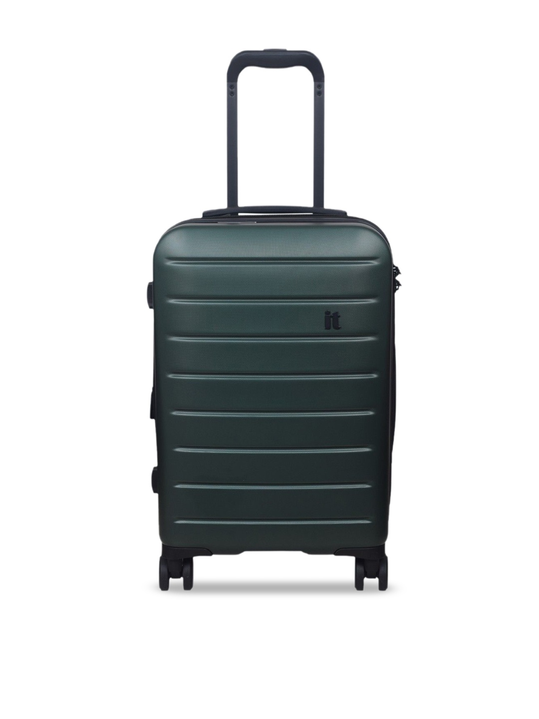 

IT luggage Legion Textured Hard Suitcase Trolley Bags, Green