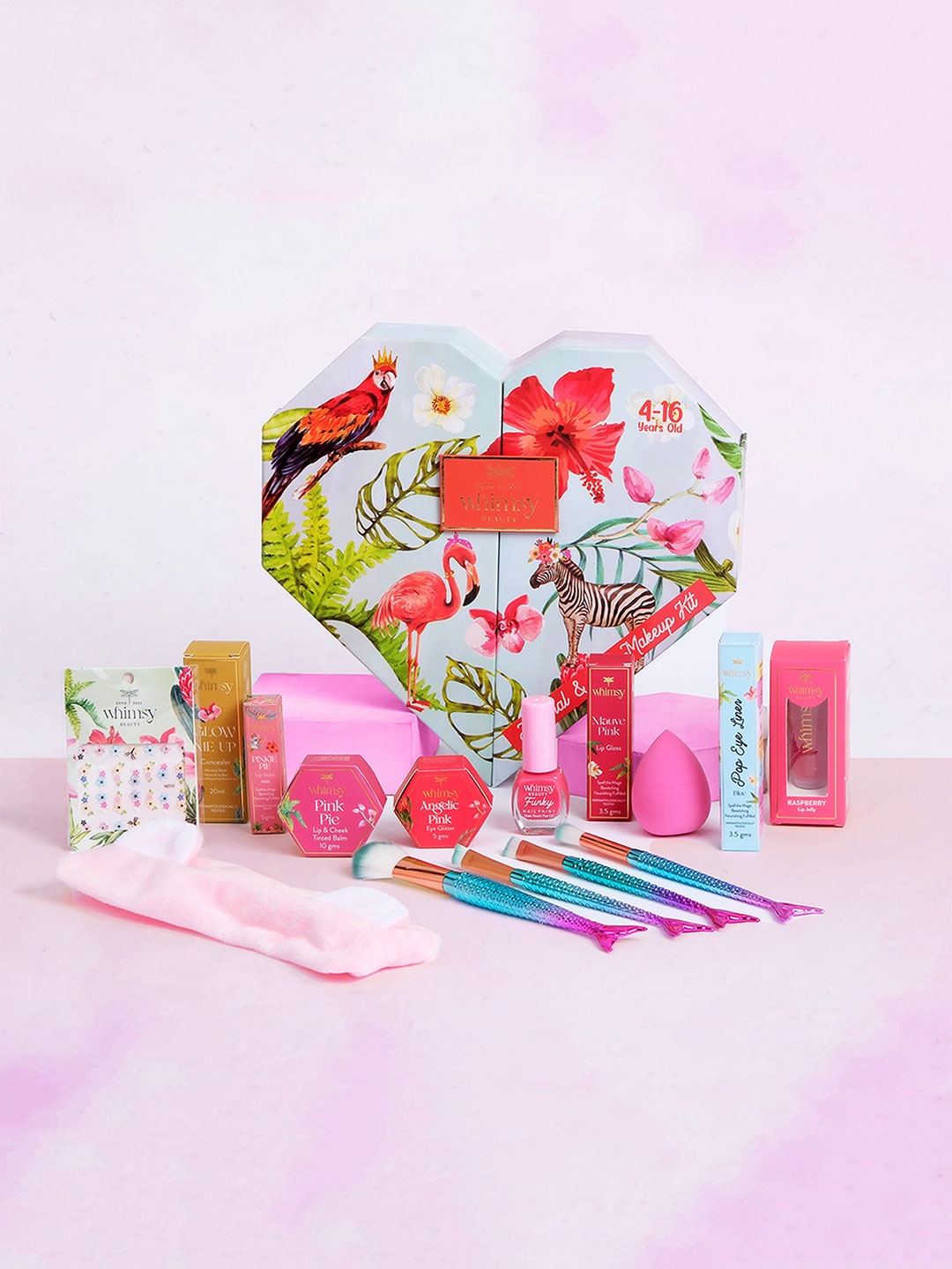 

Whimsy Beauty Set Of 15 Safe & Organic Make U Pretty Beauty Makeup Kit, Multi