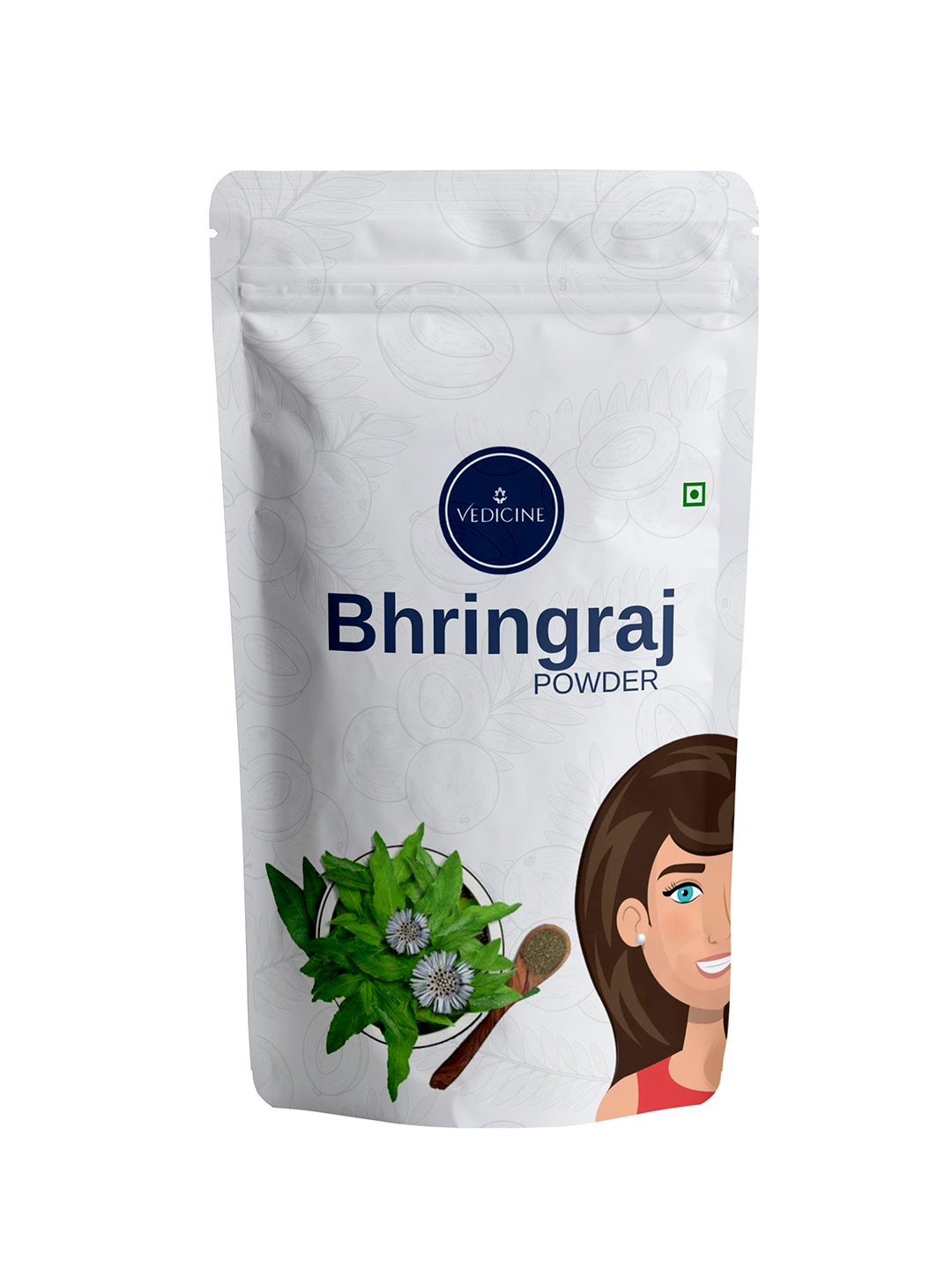 

VEDICINE Bhringraj Powder- 100 g, Green