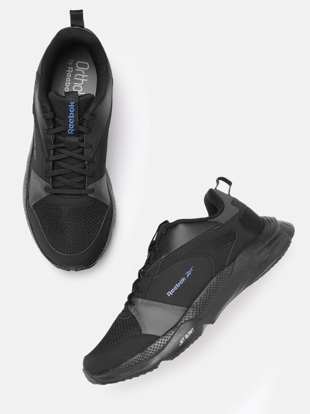 

Reebok Men Flash Athletic Running Shoes, Black