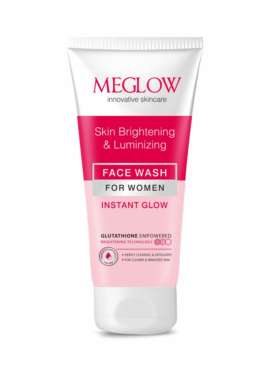 

MEGLOW Set Of 2 Instant Glow Face Wash - 70 g Each, Pink