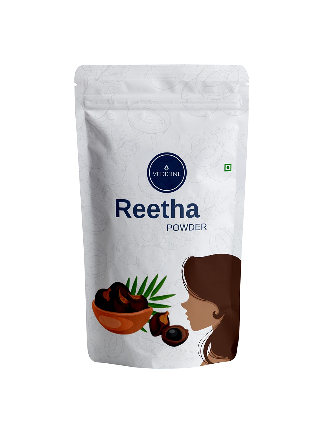 

VEDICINE Reetha Powder For Hair Care - 150 g, Brown