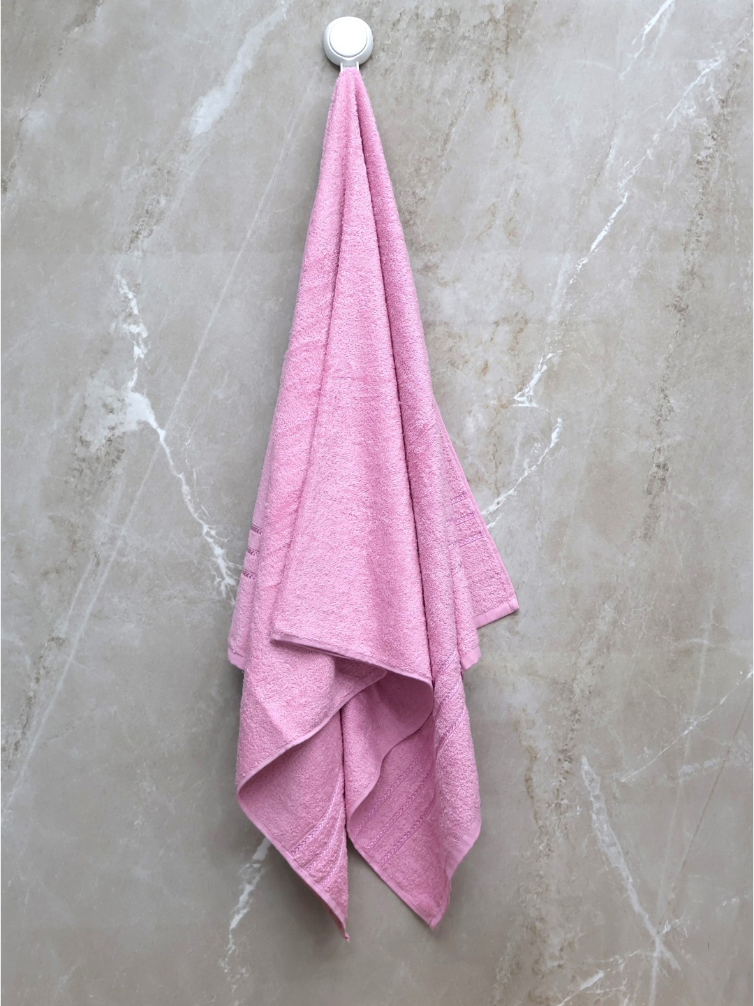 

BOMBAY DYEING Flora Pink Pure Cotton 400 GSM Bath Towel