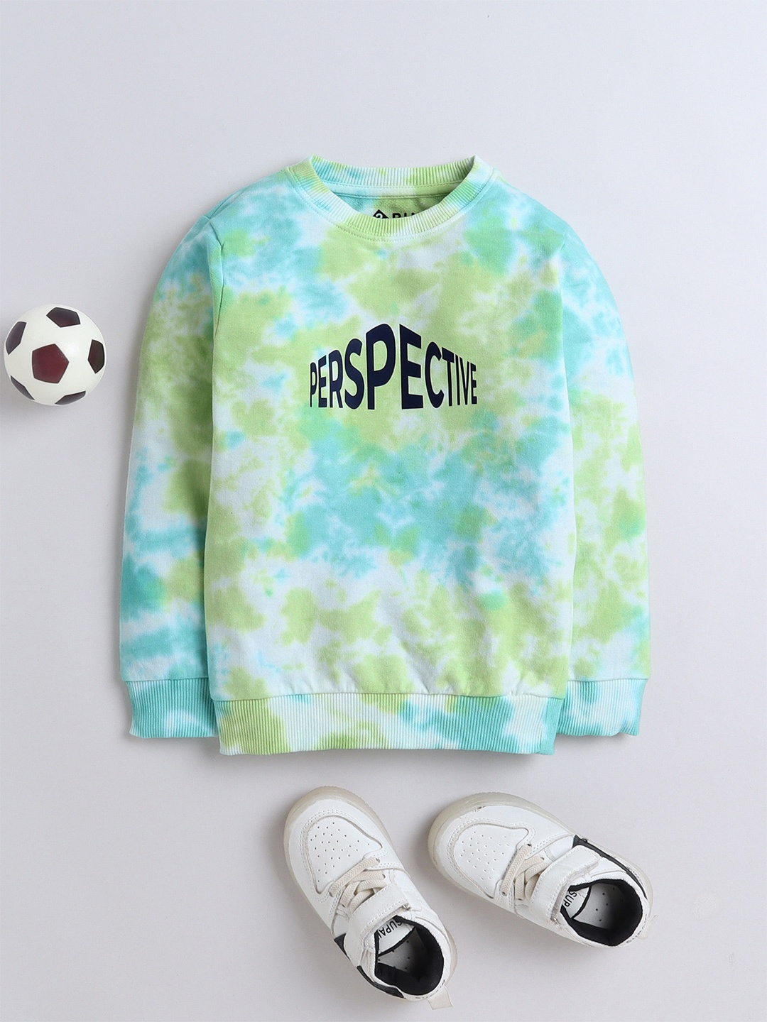 

3PIN Boys Graphic Printed Pure Cotton Sweatshirt, White
